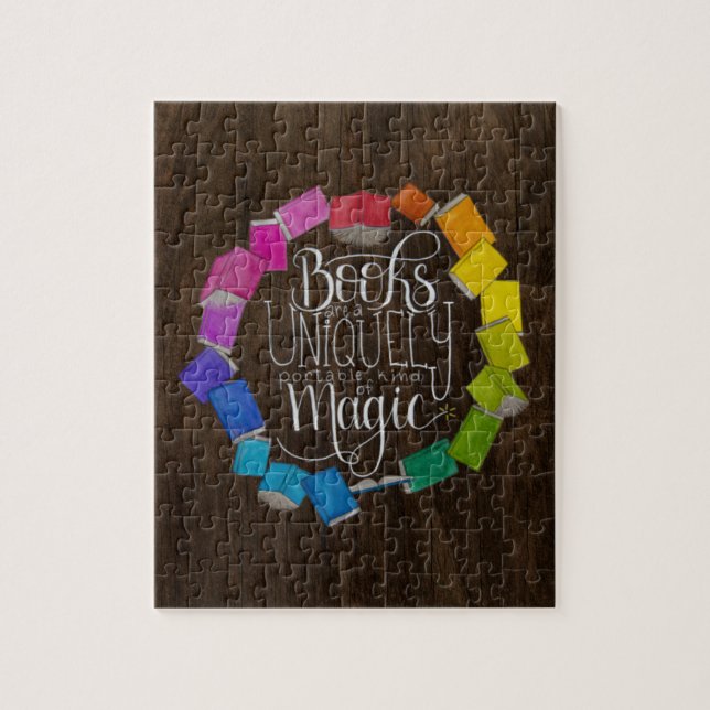 Bücher sind magisch (Vertikal)