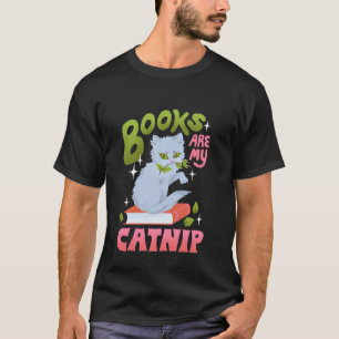 Bücher sind mein Katzenminze T-Shirt