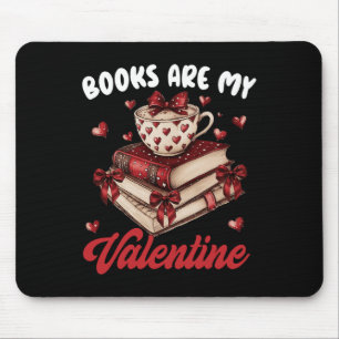 Bücher sind mein Valentinstag Lustige Zitate für B Mousepad