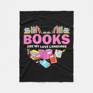Bücher sind meine Liebe und lesen über Bibliotheka Fleecedecke