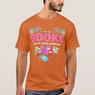 Bücher sind meine Liebe und lesen über Bibliotheka T-Shirt