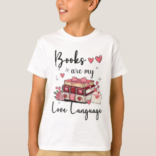 Bücher sind meine Liebe und lesen über Bibliotheka T-Shirt