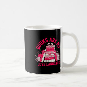 Bücher sind meine Liebessprache - Valentinstag Büc Kaffeetasse