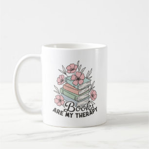 Bücher sind meine Therapie Kaffeetasse