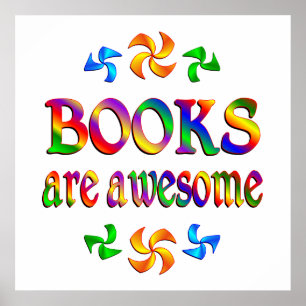 Bücher sind Phantastisch Poster