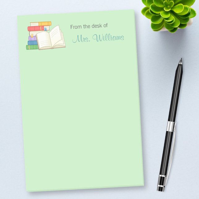 Bücher Stack Open Book School Lehrer Post-it Klebezettel (Von Creator hochgeladen)