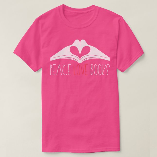 Bücher T-Shirt (Design vorne)