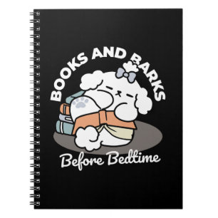 Bücher und Barks - Niedliches Design für schlampig