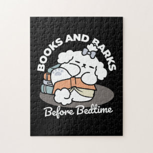 Bücher und Barks - Niedliches Design für schlampig