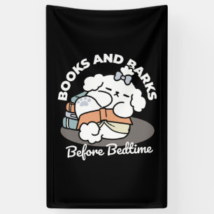 Bücher und Barks - Niedliches Design für schlampig Banner