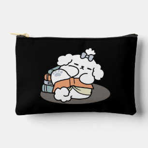 Bücher und Barks - Niedliches Design für schlampig Zubehörtasche