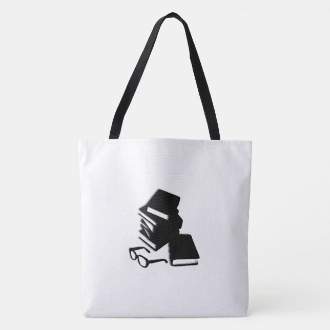 Bücher und Brillen Tasche (Vorderseite)