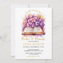 Bücher und Brunch Hydrangea Brautparty