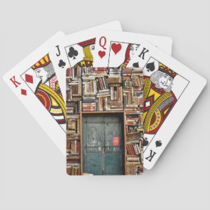 Bücher und Bücher Spielkarten