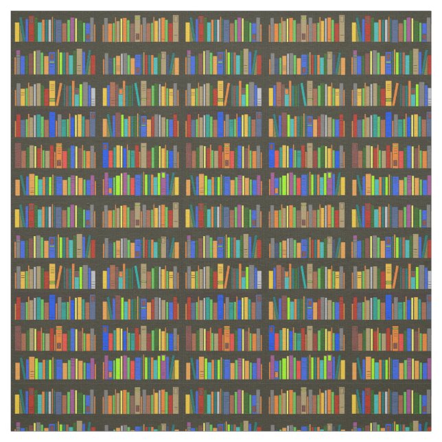 Bücher und Bücherregale Gestaltungsstoffe Stoff (Muster)