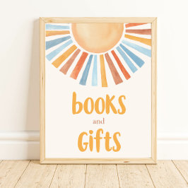 Bücher und Geschenke Boho Sunshine mutierte Töne P Poster