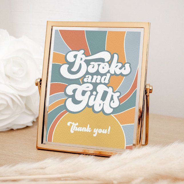 Bücher und Geschenke Groovy Retro Sunshine Baby Du Poster (Von Creator hochgeladen)