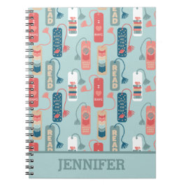 Bücher und Lesezeichen Gemustert lesen