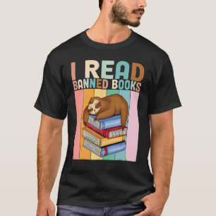 Bücher verboten Bücherwurm lese ich Bücher, die ve T-Shirt