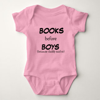 Bücher vor Boys - Baby Bodysuit Strampler