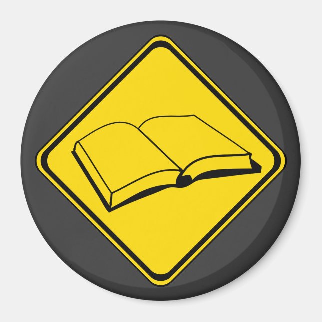 Bücher voraus! magnet (Vorne)