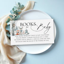 Bücher Waldtiere Winter Coed Baby Shower