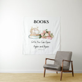 Bücher Wandteppich