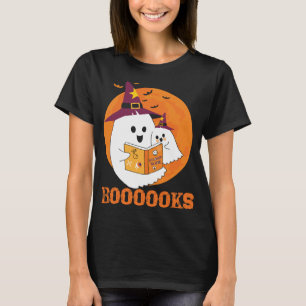 Bücher zu Halloween Boo Lese Bücher lesen T-Shirt