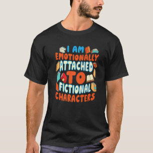 Bücher zum Lesen von Symbolen T-Shirt