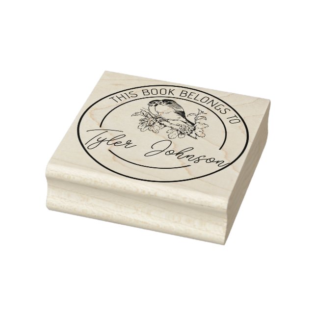 Bücherbibliothek Buchzeichen Benutzerdefinierte Vo Gummistempel (Stempel)
