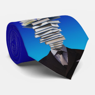 Bücherbibliothekelehrer Necktie Krawatte