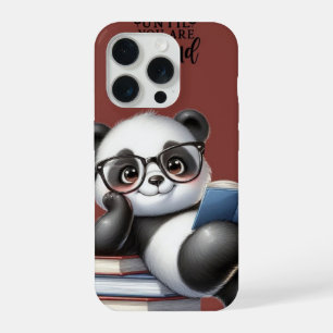 Bücherliebender Panda iPhone 15 Pro Hülle
