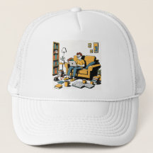 Bücherliebhaber auf dem Sofa