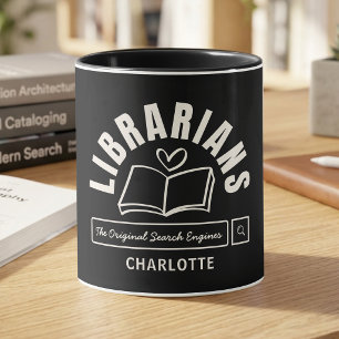 Bücherliebhaber-Bibliothekar Lustiges Geschenk Tasse