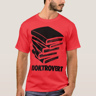Bücherliebhaber Büchernerd Bücherwurm Introvertier T-Shirt