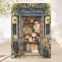 Bücherliebhaber Geburtstag Sommer Florale Geburtst
