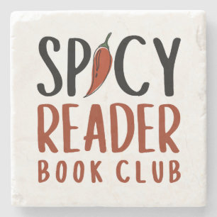 Bücherliebhaber Geschenk für Leser von heißen Roma Steinuntersetzer