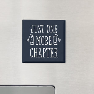 Bücherliebhaber-Geschenk Lustig Nur noch ein Kapit Magnet