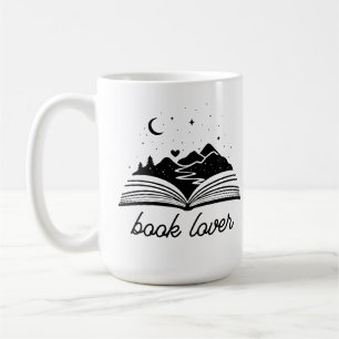 Bücherliebhaber kaffeetasse