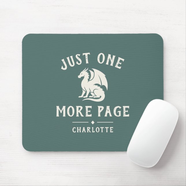 Bücherliebhaber Lustiger Spruch Fantasy Leser Mousepad (Mit Mouse)