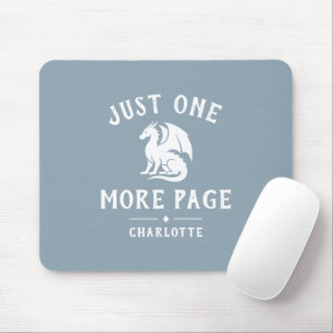 Bücherliebhaber Lustiger Spruch Fantasy Leser Mousepad