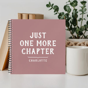 Bücherliebhaber Lustiger Spruch Staubiges Rosa Spi Notizbuch