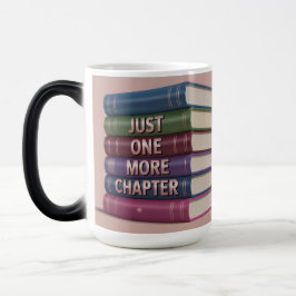 Bücherliebhaber-Morphing-Tasse Verwandlungstasse