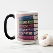 Bücherliebhaber-Morphing-Tasse