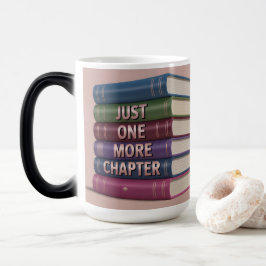 Bücherliebhaber-Morphing-Tasse Verwandlungstasse