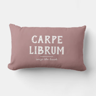 Bücherliebhaber Spruch Staubiges Rosa Lendenkissen