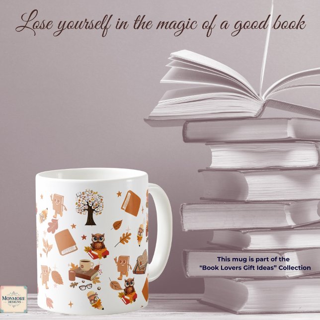 Bücherliebhabers 11oz kaffeetasse (Von Creator hochgeladen)