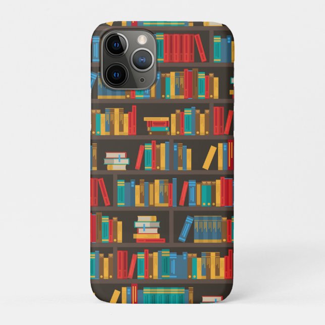 Bücherregal Leseliebe Case-Mate iPhone Hülle (Rückseite)