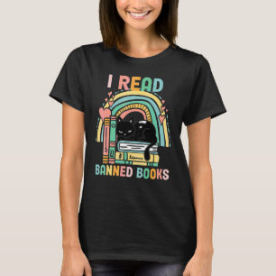 Bücherregal Verbotene Bücher Zitate Ich las verbot T-Shirt
