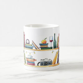 Bücherregale Bücherregale Zuhause für den Lover Re Kaffeetasse